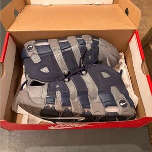 Nike Kids Blue and Gray Sneakers